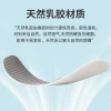 Customizable latex insoles, sweat-absorbing, breathable for sports, soft soles, comfortable for massage, thin for summer details Picture